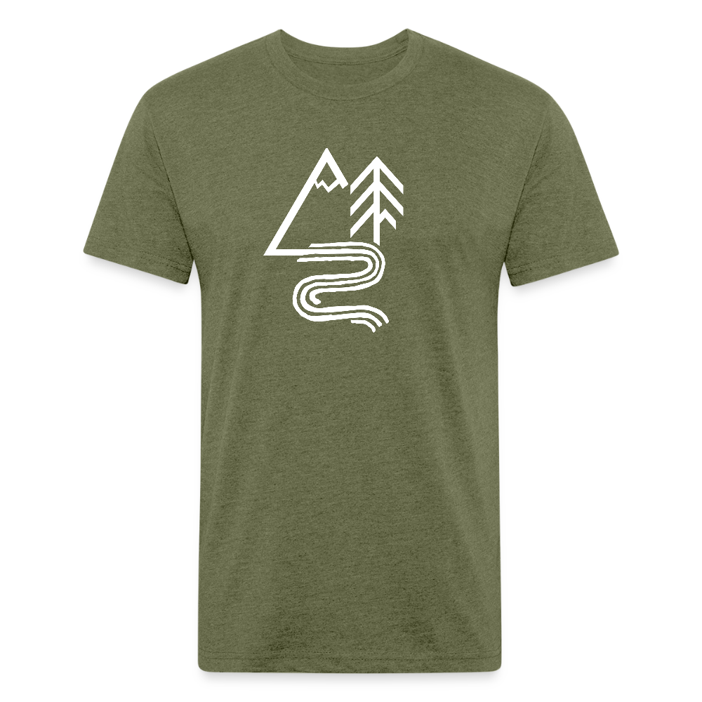 Explorer Tee - heather military green