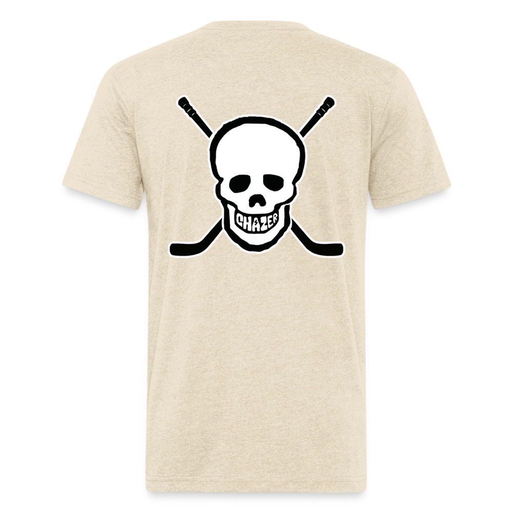 Skull and Hockey Sticks - heather cream