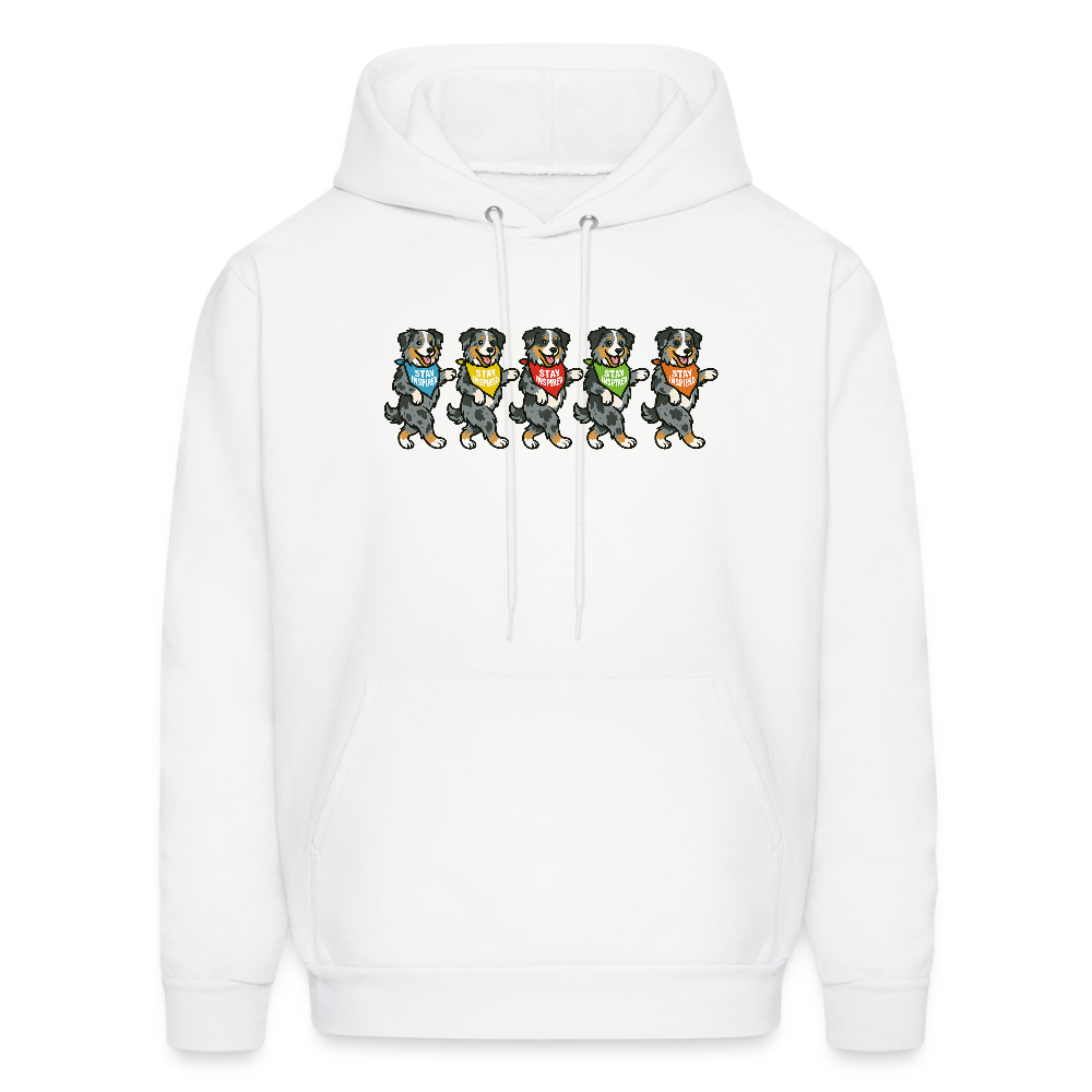 Dancing Aussies Hoodie - white