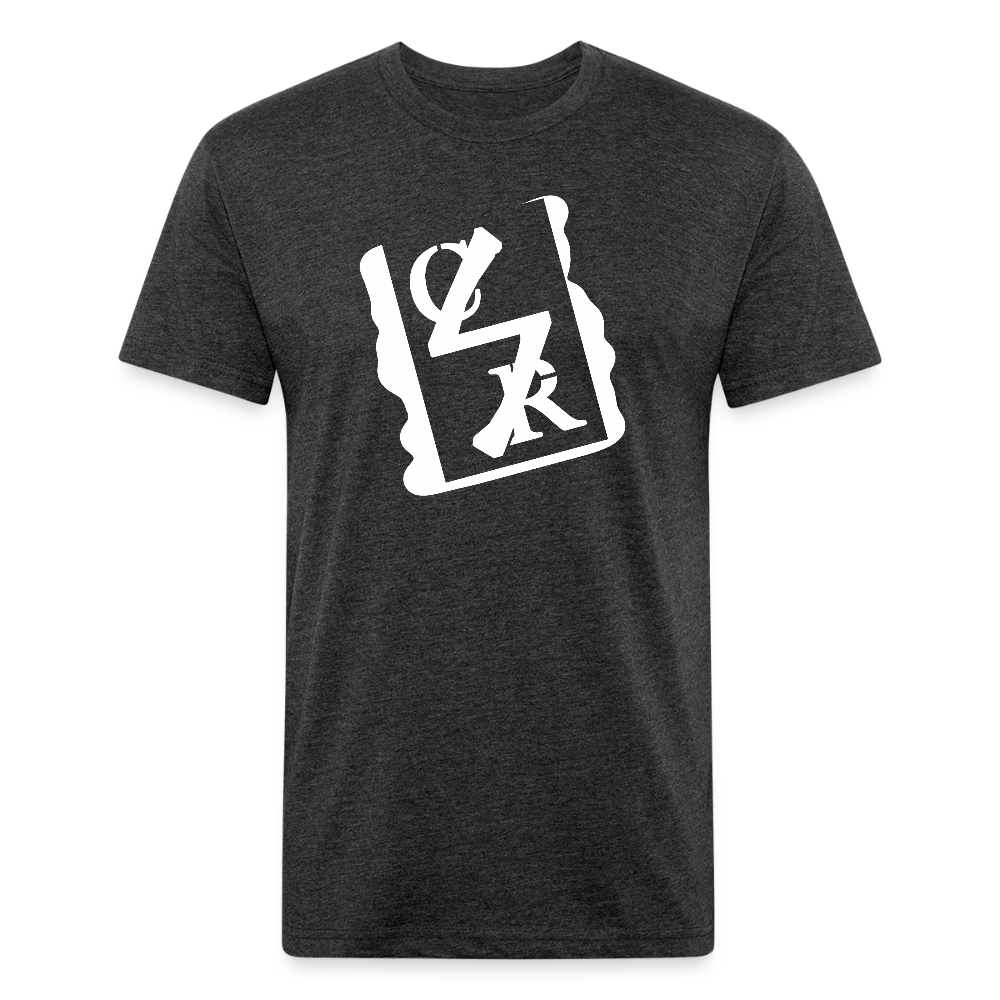 Logo Tee - heather black