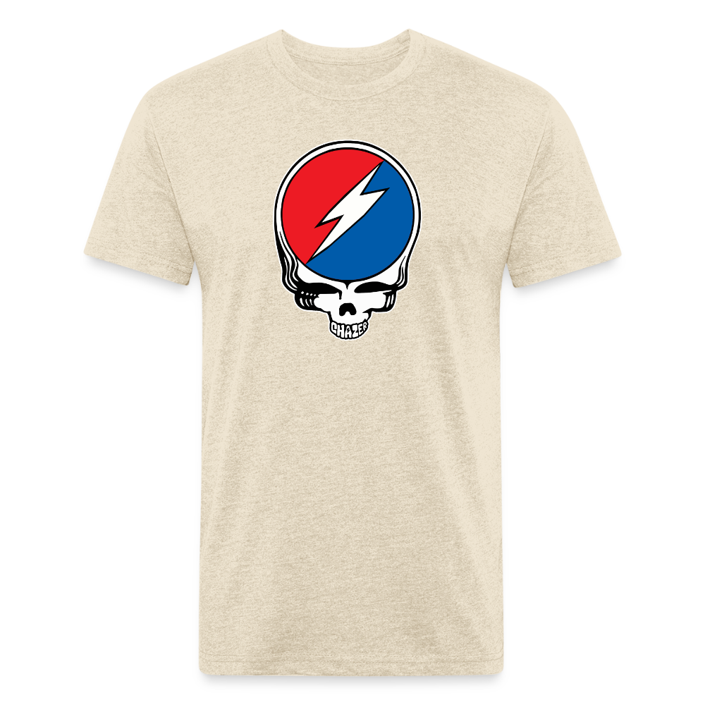 Grateful Skull Tee - heather cream