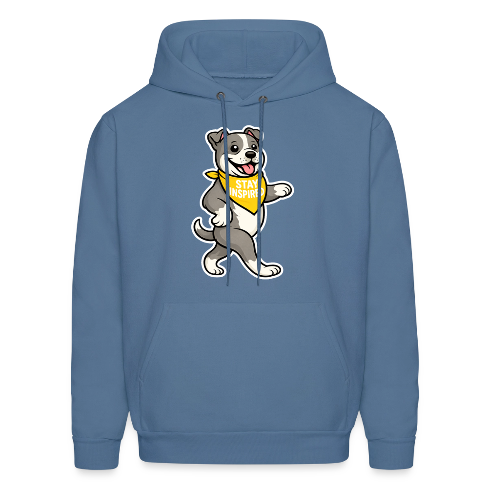 Dancing Pitbull Hoodie - denim blue