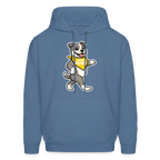 Dancing Pitbull Hoodie - denim blue