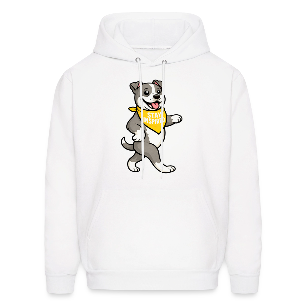 Dancing Pitbull Hoodie - white