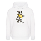 Dancing Pitbull Hoodie - white