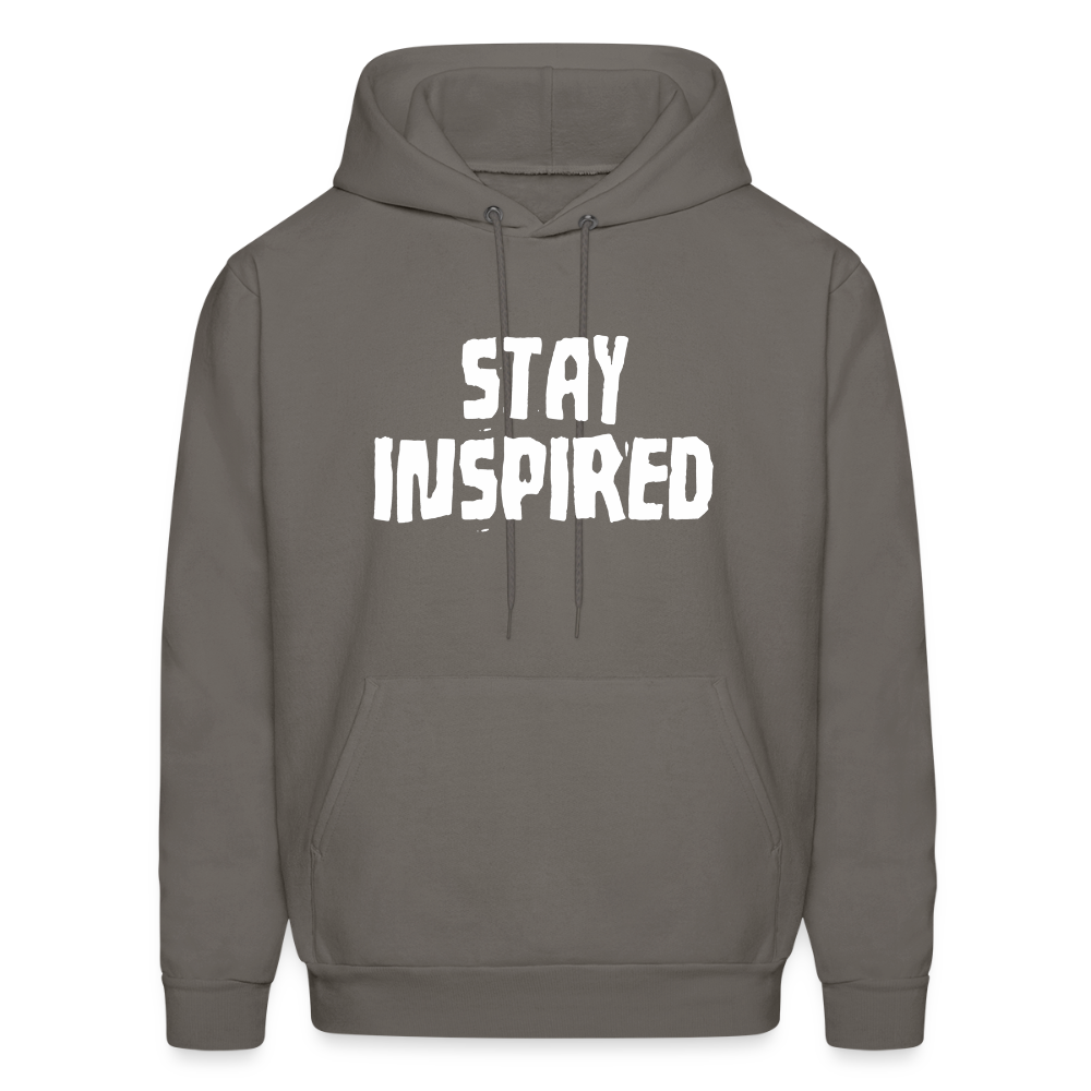 Stay Inspired Hoodie - asphalt gray