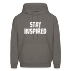 Stay Inspired Hoodie - asphalt gray