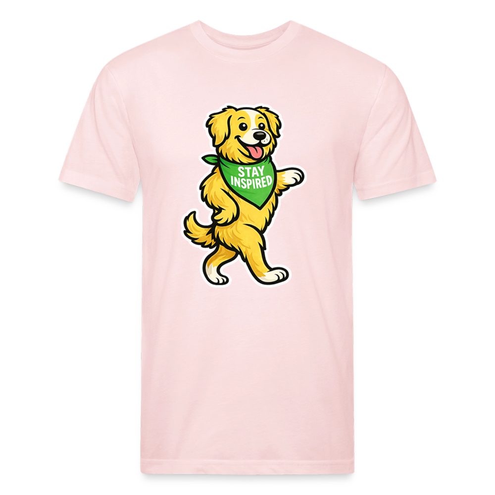 Dancing Golden Tee - blush pink 