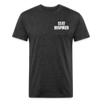 Skull & Skis Tee - heather black