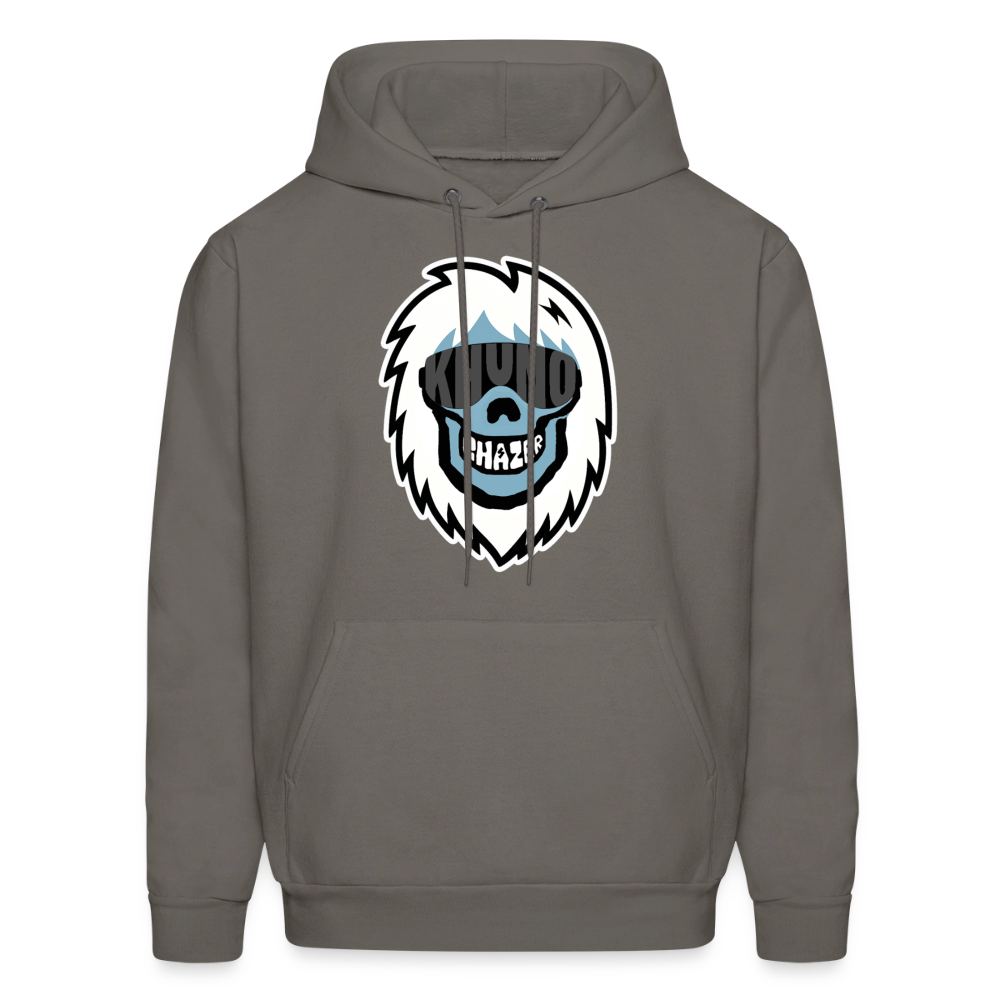 Chazer X Khuno: Skeleton Yeti Hoodie - asphalt gray