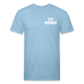 Skull & Rods Tee - heather blue