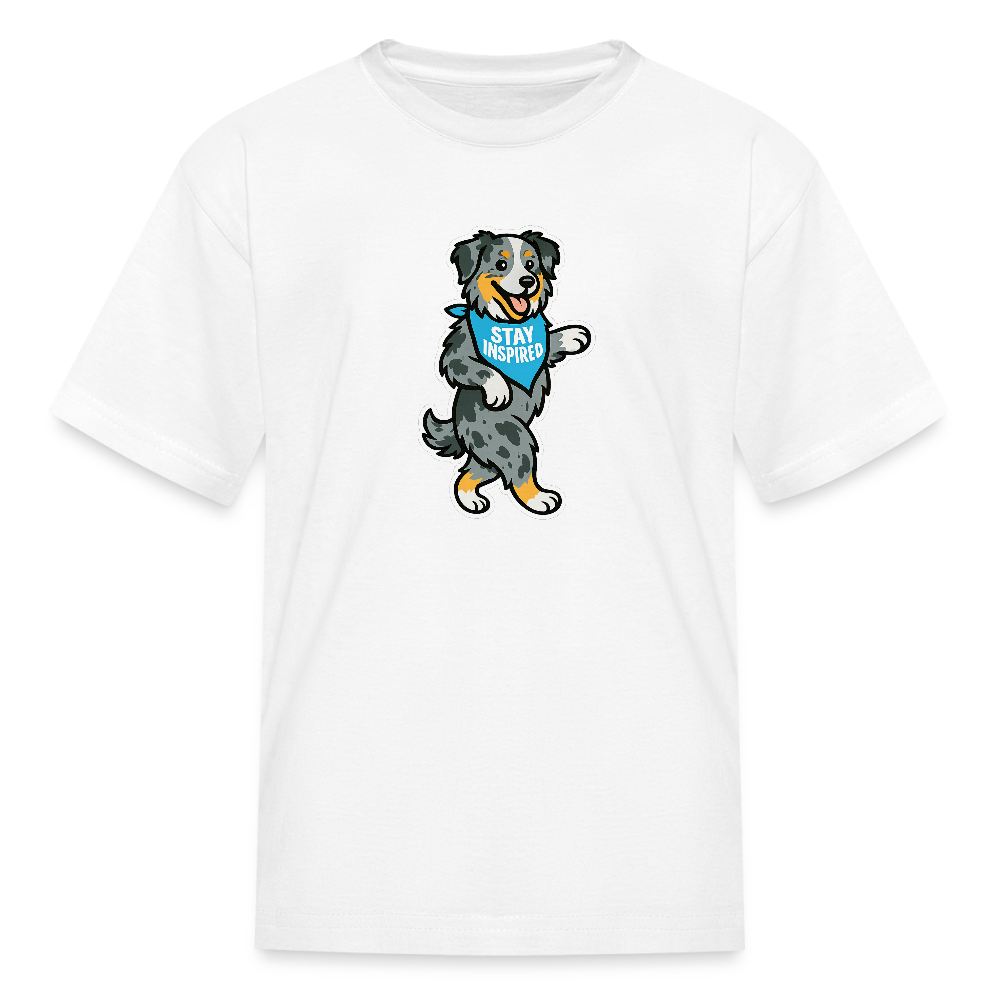 Dancing Aussie Kids T-Shirt - white