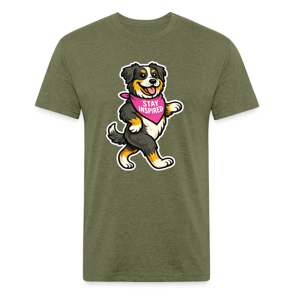 Dancing Berner Tee - heather military green