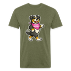 Dancing Berner Tee - heather military green