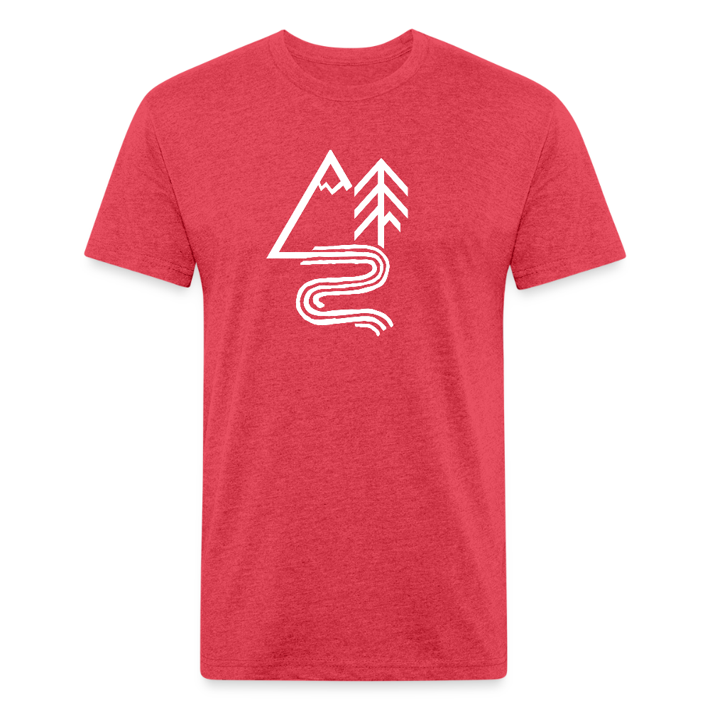 Explorer Tee - heather red