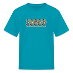 Dancing Aussies Kids' T-Shirt - turquoise
