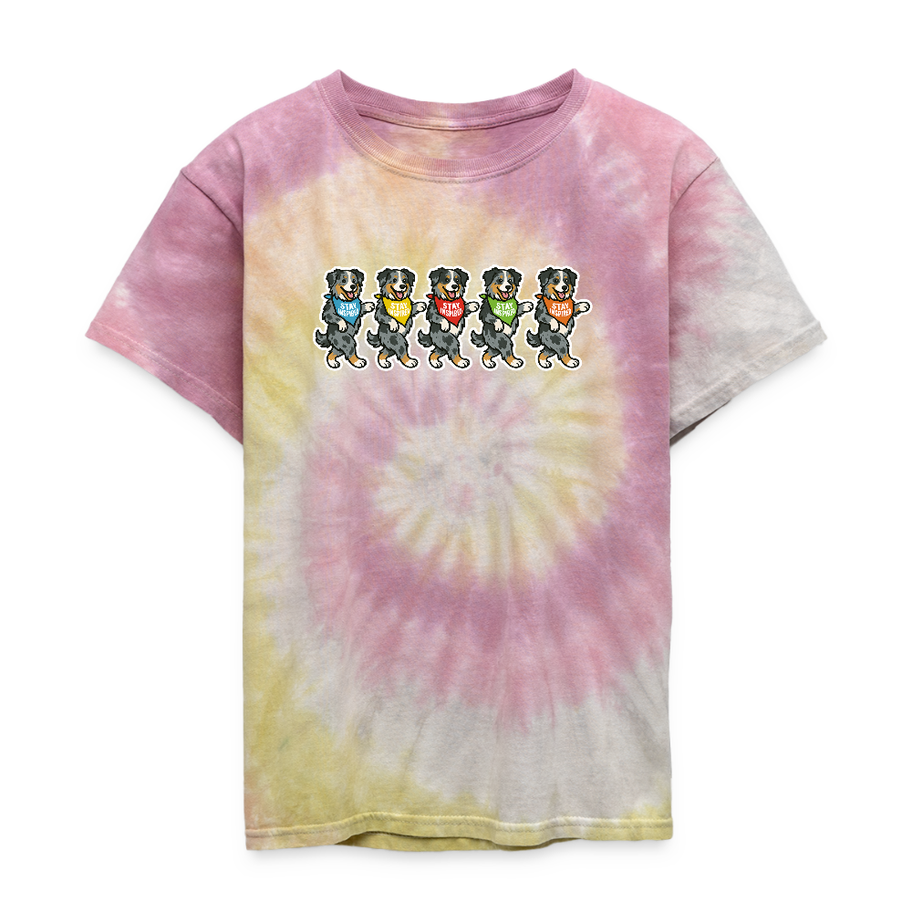 Dancing Aussies Kid's Tie Dye T-Shirt - Desert Rose
