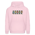 Dancing Aussies Hoodie - pale pink