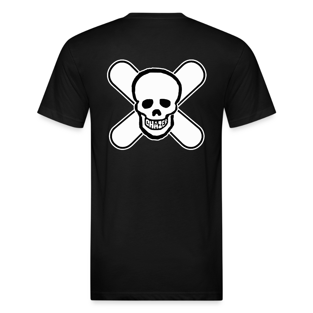 Skull & Snowboards Tee - black