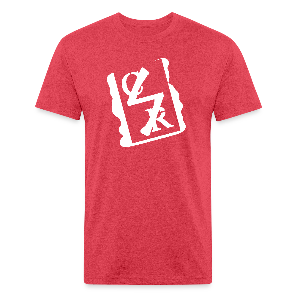 Logo Tee - heather red