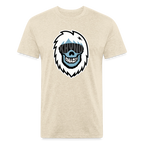 Chazer X Khuno: Skeleton Yeti Tee - heather cream