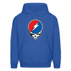 Grateful Skull Hoodie - royal blue