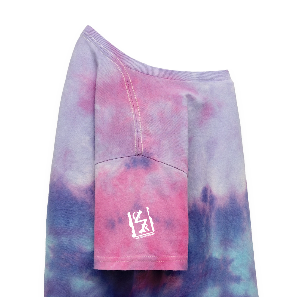 Grateful Skull Kids Tie Dye T-Shirt - cotton candy