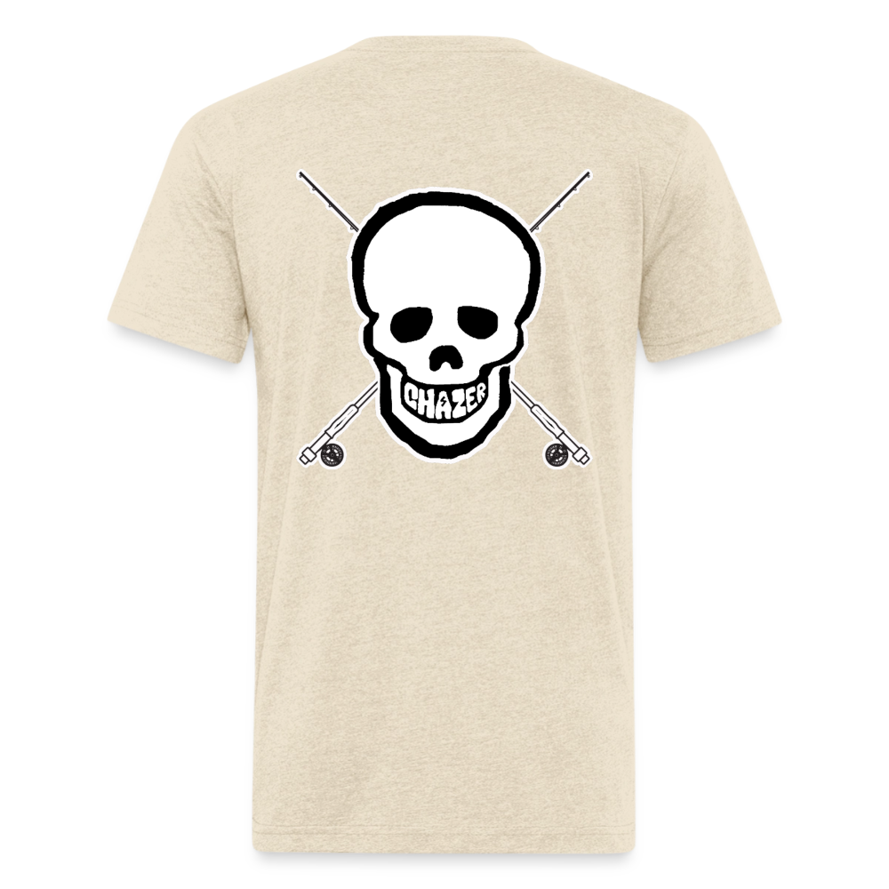 Skull & Rods Tee - heather cream