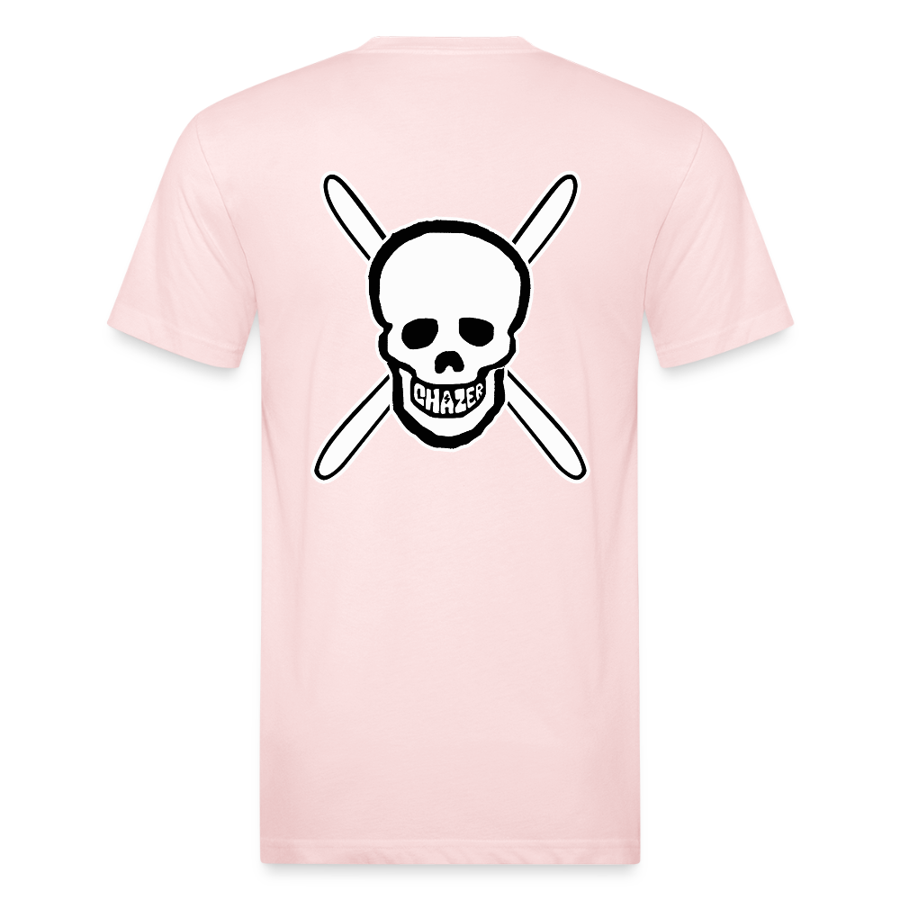 Skull & Skis Tee - blush pink 