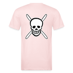 Skull & Skis Tee - blush pink 