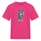 Dancing Aussie Kids T-Shirt - fuchsia