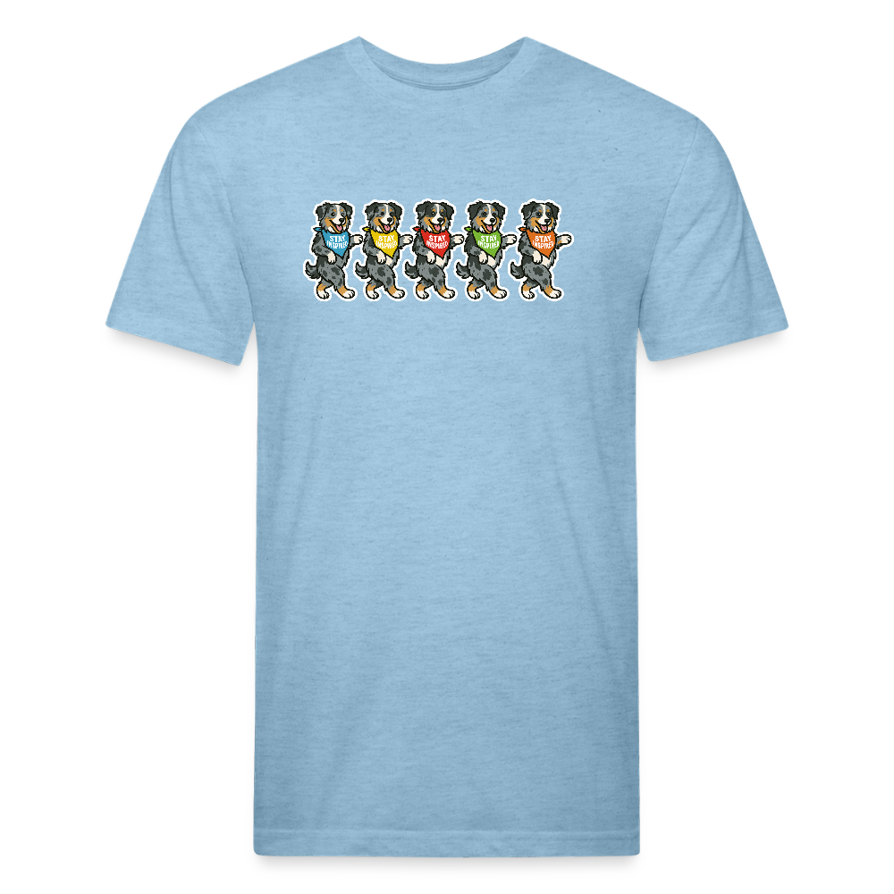 Dancing Aussie Tee - heather blue