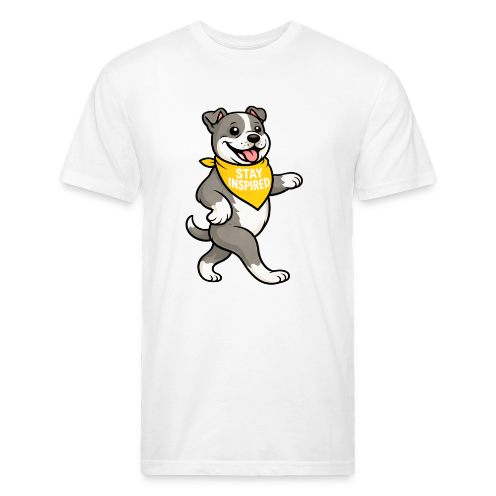 Dancing Pitbull Tee - white