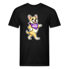 Dancing Frenchie Tee - black