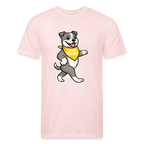 Dancing Pitbull Tee - blush pink 
