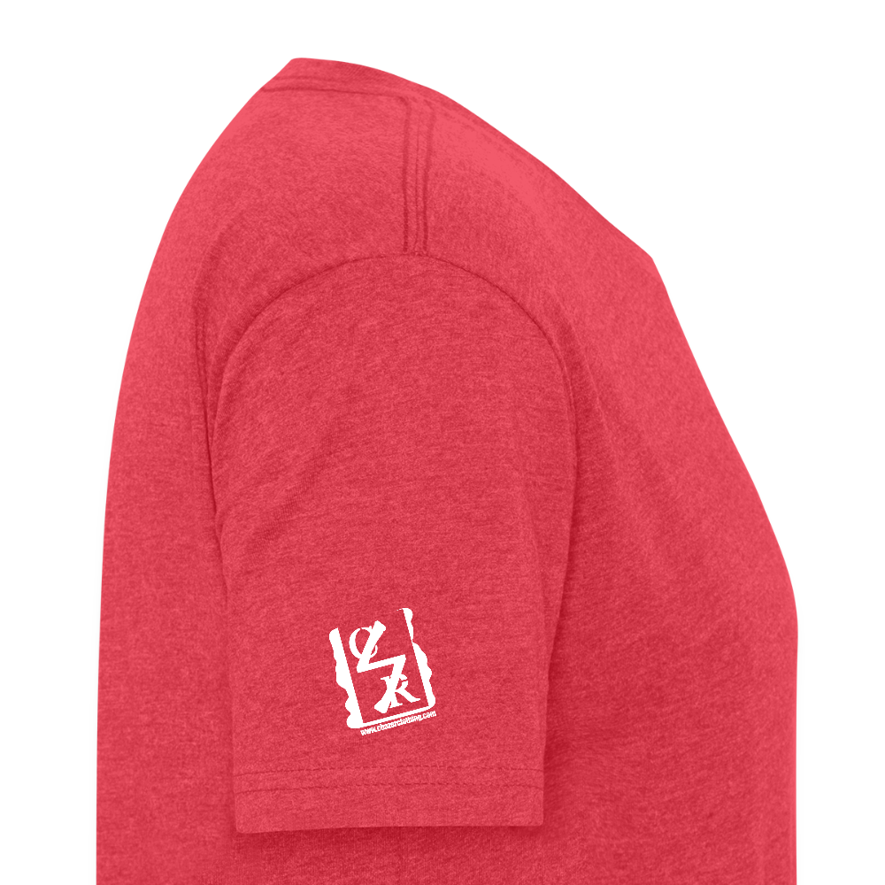 Logo Tee - heather red