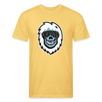 Chazer X Khuno: Skeleton Yeti Tee - pastel yellow