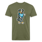 Dancing Aussie Tee - heather military green
