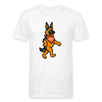 German Shepherd Tee - white