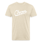 Chazer Varsity Tee - heather cream