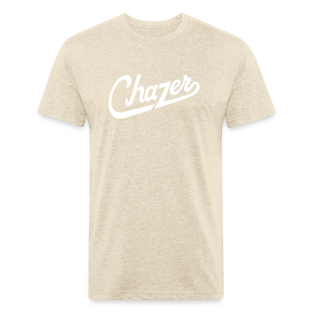 Chazer Varsity Tee - heather cream