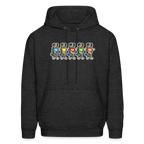 Dancing Aussies Hoodie - charcoal grey
