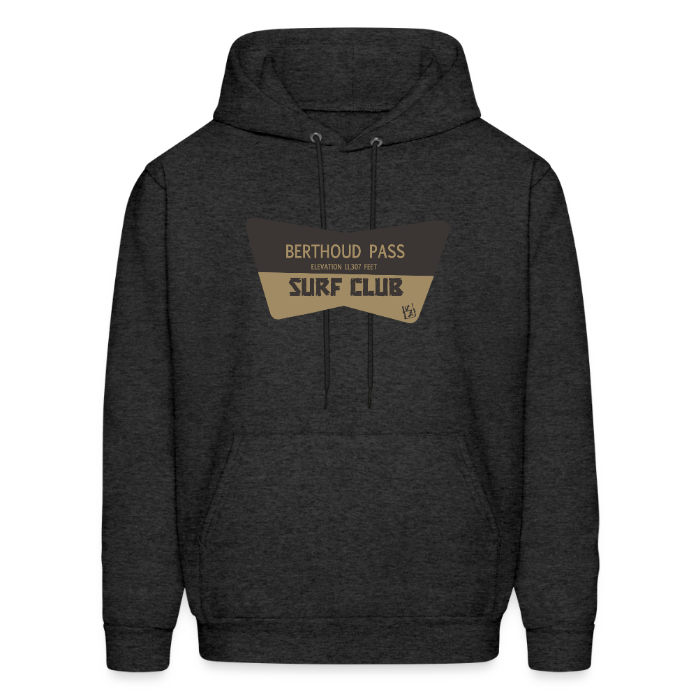 Berthoud Pass Surf Club Hoodie - charcoal grey