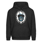Chazer X Khuno: Skeleton Yeti Hoodie - charcoal grey