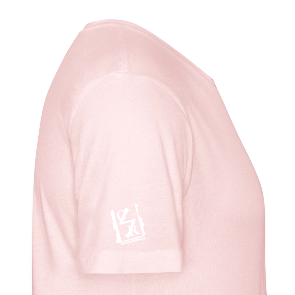 Dancing Frenchie Tee - blush pink 