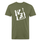 Logo Tee - heather military green