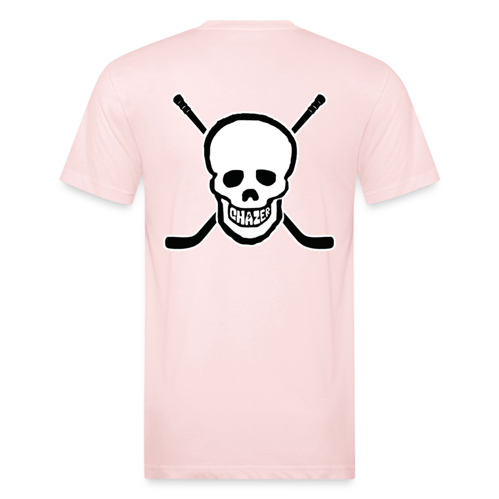 Skull and Hockey Sticks - blush pink 