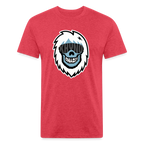 Chazer X Khuno: Skeleton Yeti Tee - heather red
