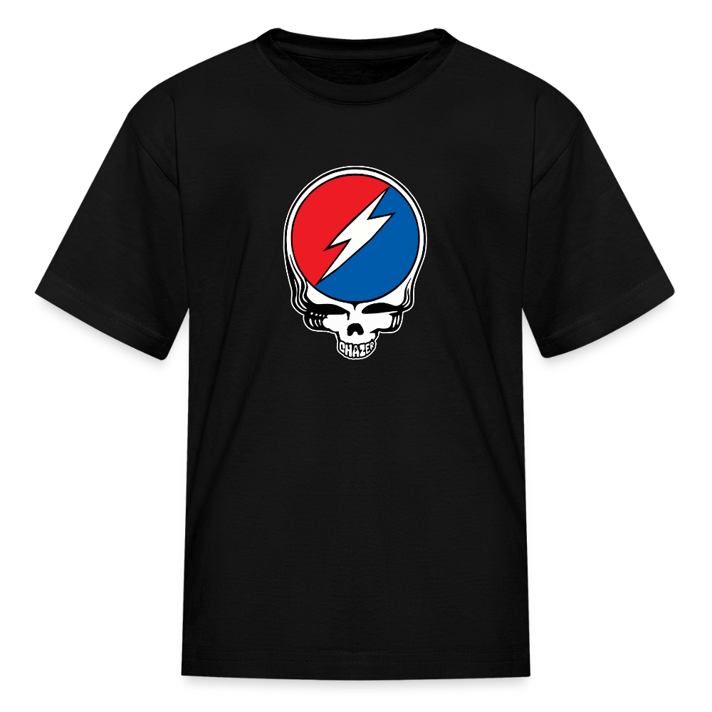 Grateful Skull Kids T-Shirt - black