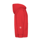 Dancing German Shepherd Kids Hoodie - red